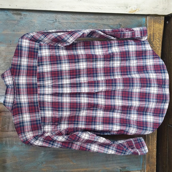 Boy's Ralph Lauren Long Sleeve Button Down Polo Shirt - Medium (10-12) - Picture 3 of 5